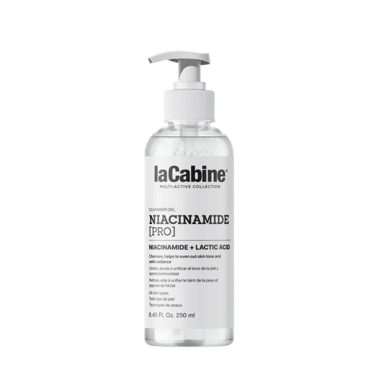 laCabine - NIACINAMIDE [Pro] Cleanser Gel Почистващ гел за лице с ниацинамид и млечна киселина 250 ml